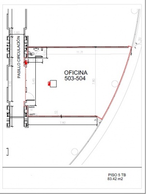 GeoBienes - Oficina en Alquiler en el norte de Guayaquil de 83m² junto al Mall del Sol  - Plusvalia Guayaquil Casas de venta y alquiler Inmobiliaria Ecuador