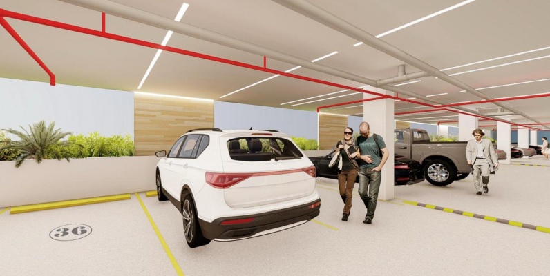 GeoBienes - Parqueo en venta en Torre Médica Semedic, La Aurora - Plusvalia Guayaquil Casas de venta y alquiler Inmobiliaria Ecuador