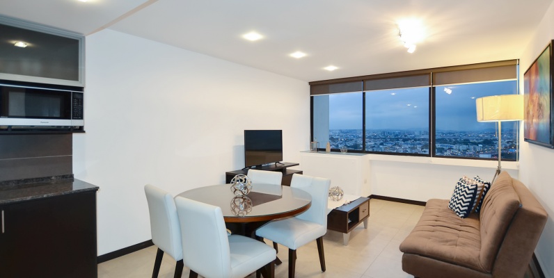 GeoBienes - Suite en alquiler en Bellini IV sector centro de Guayaquil - Plusvalia Guayaquil Casas de venta y alquiler Inmobiliaria Ecuador