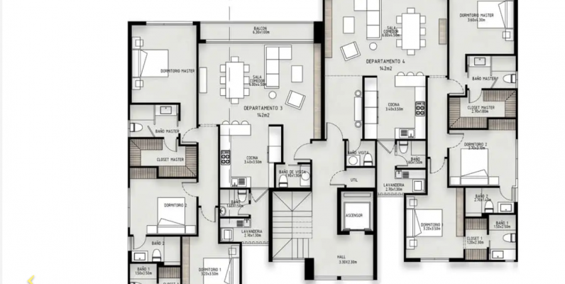 GeoBienes - Proyecto de departamentos en venta ubicado en la Urbanización Riverside - Plusvalia Guayaquil Casas de venta y alquiler Inmobiliaria Ecuador