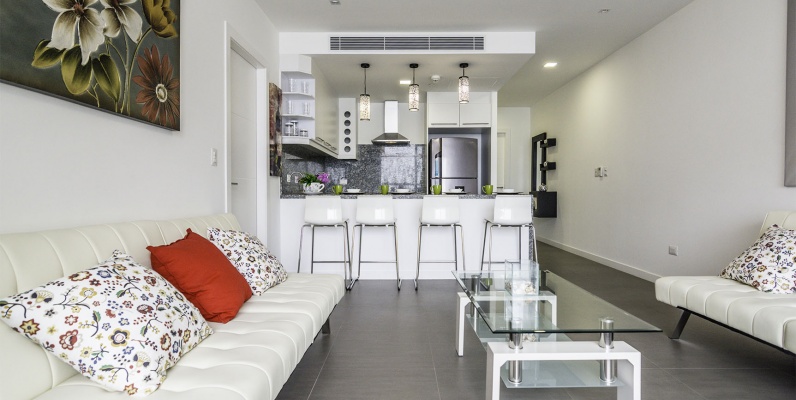 Suit en alquiler ubicada en el Edificio Spacio Puerto Santa Ana GeoBienes - Suite en alquiler ubicada en el Edificio Spazio Puerto Santa Ana - Plusvalia Guayaquil Casas de venta y alquiler Inmobiliaria Ecuador
