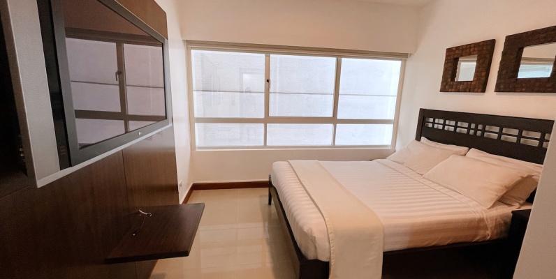 Suite Amoblada en Alquiler - Torres del Sol I GeoBienes - Suite amoblada en alquiler (Incluye Wifi y DirectTV) - Torre del Sol I - Plusvalia Guayaquil Casas de venta y alquiler Inmobiliaria Ecuador