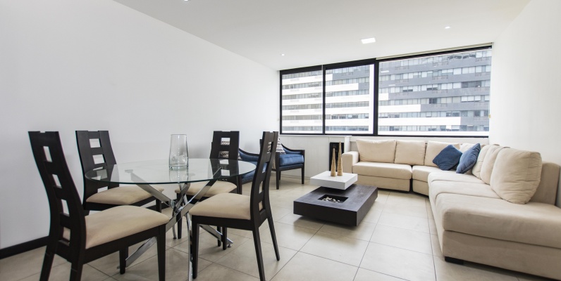 Suite amoblada en alquiler ubicada en Torre Bellini I, Puerto Santa Ana GeoBienes - Suite amoblada en alquiler ubicada en Torre Bellini I, Puerto Santa Ana - Plusvalia Guayaquil Casas de venta y alquiler Inmobiliaria Ecuador