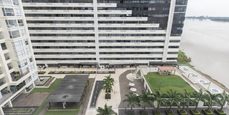 GeoBienes - Suite amoblada en alquiler ubicada en Torre Bellini I, Puerto Santa Ana - Plusvalia Guayaquil Casas de venta y alquiler Inmobiliaria Ecuador
