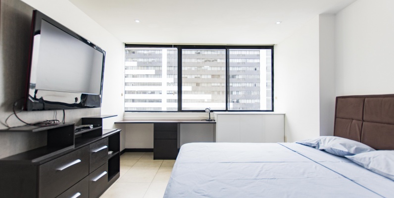 Suite amoblada en venta ubicada en Torre Bellini I, Puerto Santa Ana GeoBienes - Suite amoblada en venta ubicada en Torre Bellini I, Puerto Santa Ana - Plusvalia Guayaquil Casas de venta y alquiler Inmobiliaria Ecuador