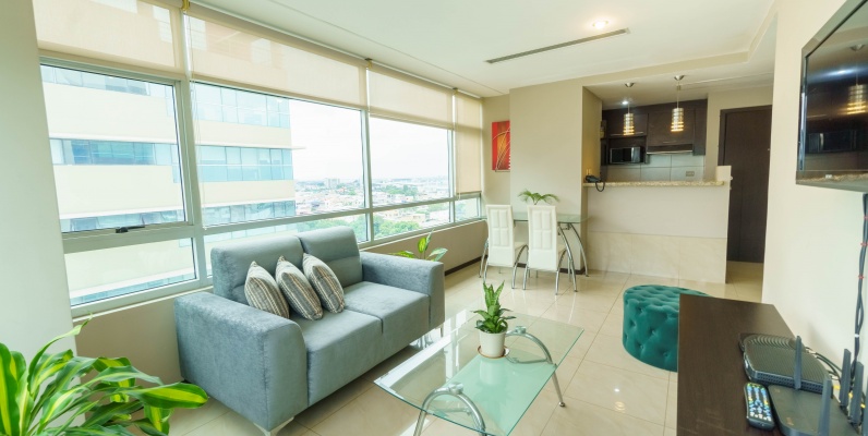 Suite en alquiler ubicado Elite Building, Norte de Guayaquil GeoBienes - Suite en alquiler ubicado Elite Building, Norte de Guayaquil - Plusvalia Guayaquil Casas de venta y alquiler Inmobiliaria Ecuador
