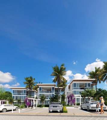 Departamento 3 Dormitorios - Vista 1 - Planta Baja GeoBienes - Terreno B7 en venta ubicado en urbanización Vista Pacífico, Ayangue - Plusvalia Guayaquil Casas de venta y alquiler Inmobiliaria Ecuador