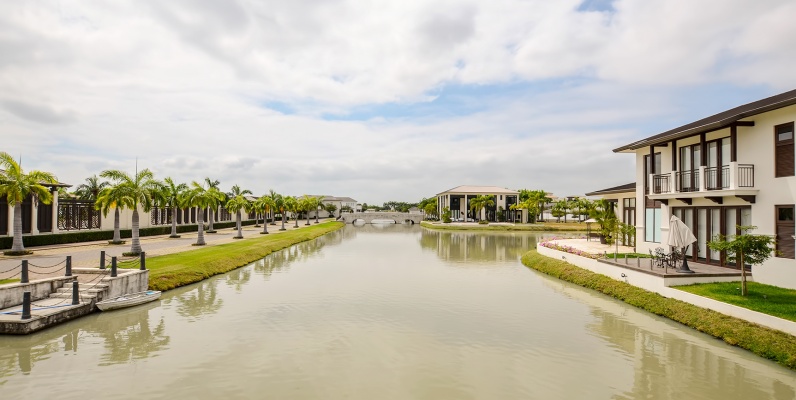 Terreno en venta en Río Lago sector Vía Samborondón GeoBienes - Terreno en venta en Ríolago sector Vía Samborondón - Plusvalia Guayaquil Casas de venta y alquiler Inmobiliaria Ecuador