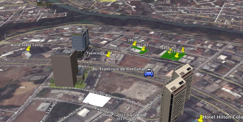 Terrenos en alquiler en el Norte de Guayaquil 388 m2 sector Kennedy Norte GeoBienes - Terrenos en alquiler en el Norte de Guayaquil 388 m2 sector Kennedy Norte - Plusvalia Guayaquil Casas de venta y alquiler Inmobiliaria Ecuador