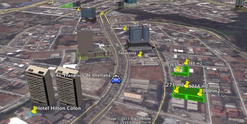 Terrenos en alquiler en el Norte de Guayaquil 388 m2 sector Kennedy Norte GeoBienes - Terrenos en alquiler en el Norte de Guayaquil 388 m2 sector Kennedy Norte - Plusvalia Guayaquil Casas de venta y alquiler Inmobiliaria Ecuador