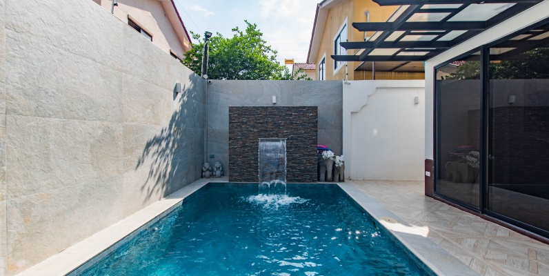 GeoBienes - Venta de casa con piscina, Ciudad Celeste - Plusvalia Guayaquil Casas de venta y alquiler Inmobiliaria Ecuador