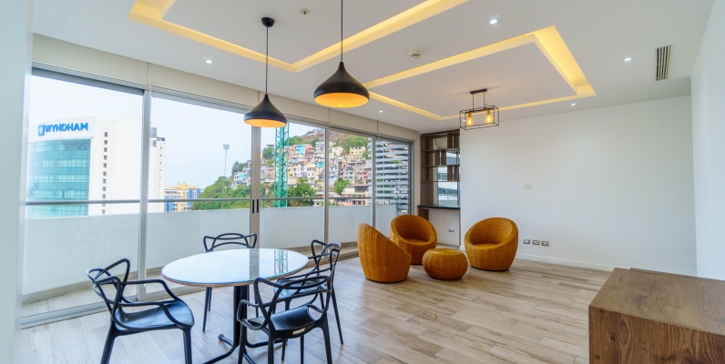 Venta de departamento en Edificio Santana Loft, Pto Santa Ana, Centro GeoBienes - Venta de departamento en Edificio Santana Loft, Pto Santa Ana, Centro - Plusvalia Guayaquil Casas de venta y alquiler Inmobiliaria Ecuador