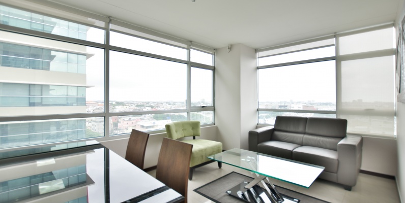 GeoBienes - Venta de suite en edificio Elite Building, piso 6 - Plusvalia Guayaquil Casas de venta y alquiler Inmobiliaria Ecuador