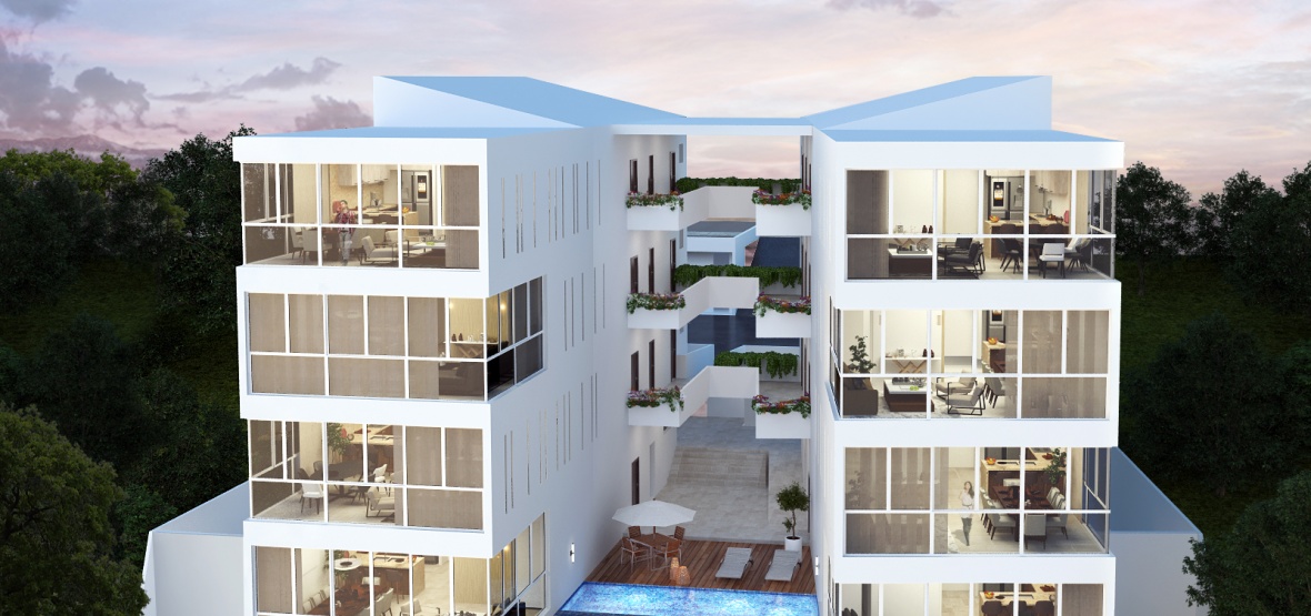 GeoBienes - Condominio Vista 816 Departamentos en venta en Los Ceibos Guayaquil - Plusvalia Guayaquil Casas de venta y alquiler Inmobiliaria Ecuador