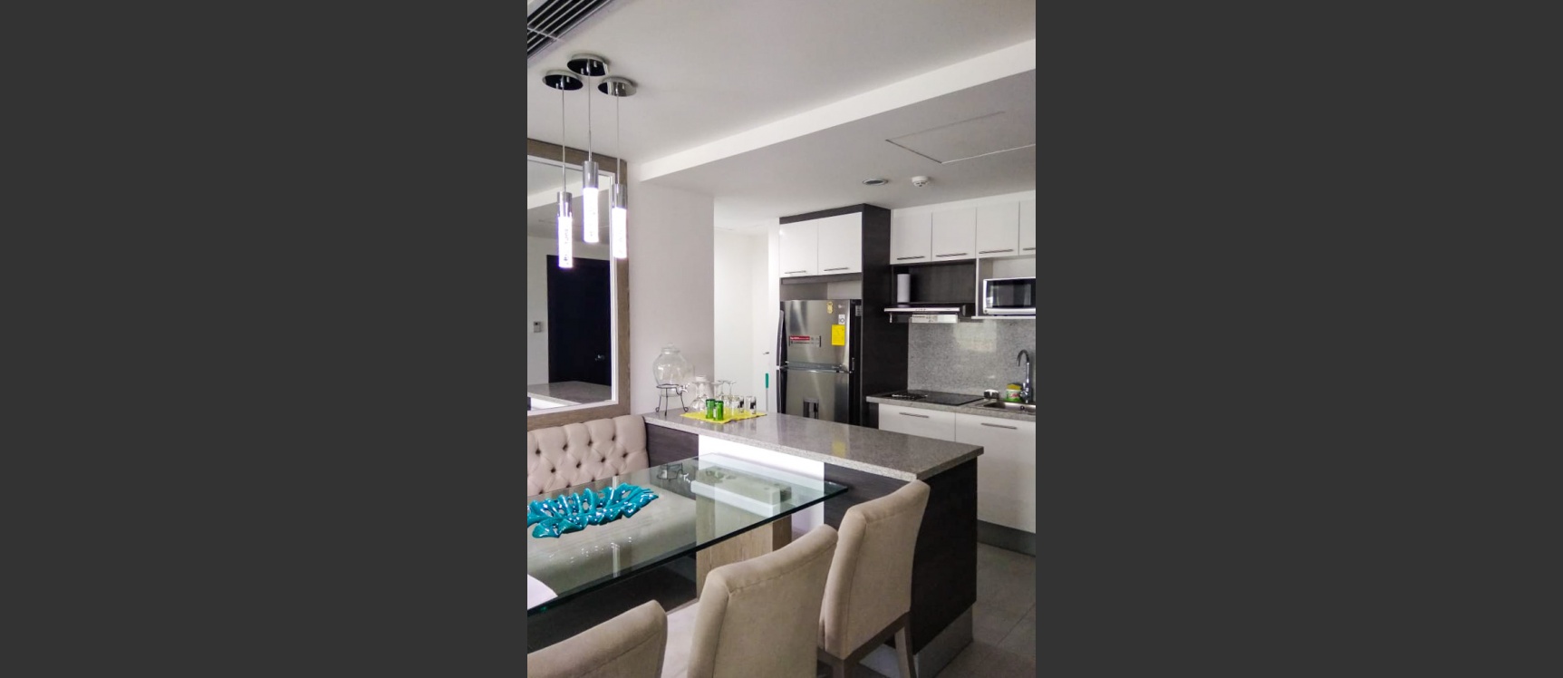 Alquiler de moderno departamento amoblado en Quo oficina #308 GeoBienes - Alquiler de moderno departamento amoblado en Quo - Plusvalia Guayaquil Casas de venta y alquiler Inmobiliaria Ecuador