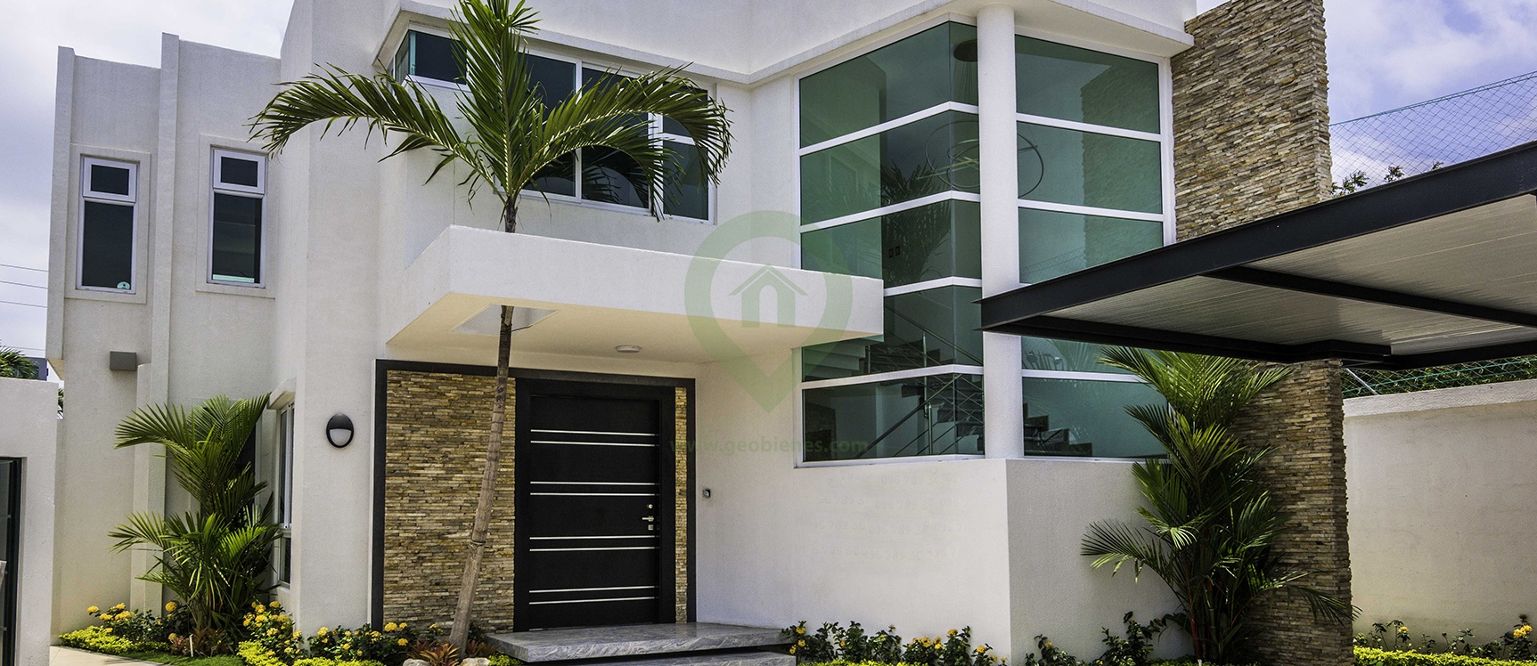 GeoBienes - Casa en venta Villa 5 en Mocolí Gardens en Vía a Samborondón - Plusvalia Guayaquil Casas de venta y alquiler Inmobiliaria Ecuador