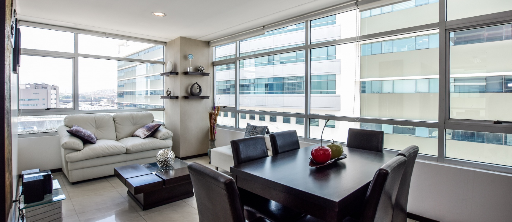 Departamento amoblado en alquiler - Edificio Elite Building GeoBienes - Departamento amoblado en alquiler - Edificio Elite Building - Plusvalia Guayaquil Casas de venta y alquiler Inmobiliaria Ecuador