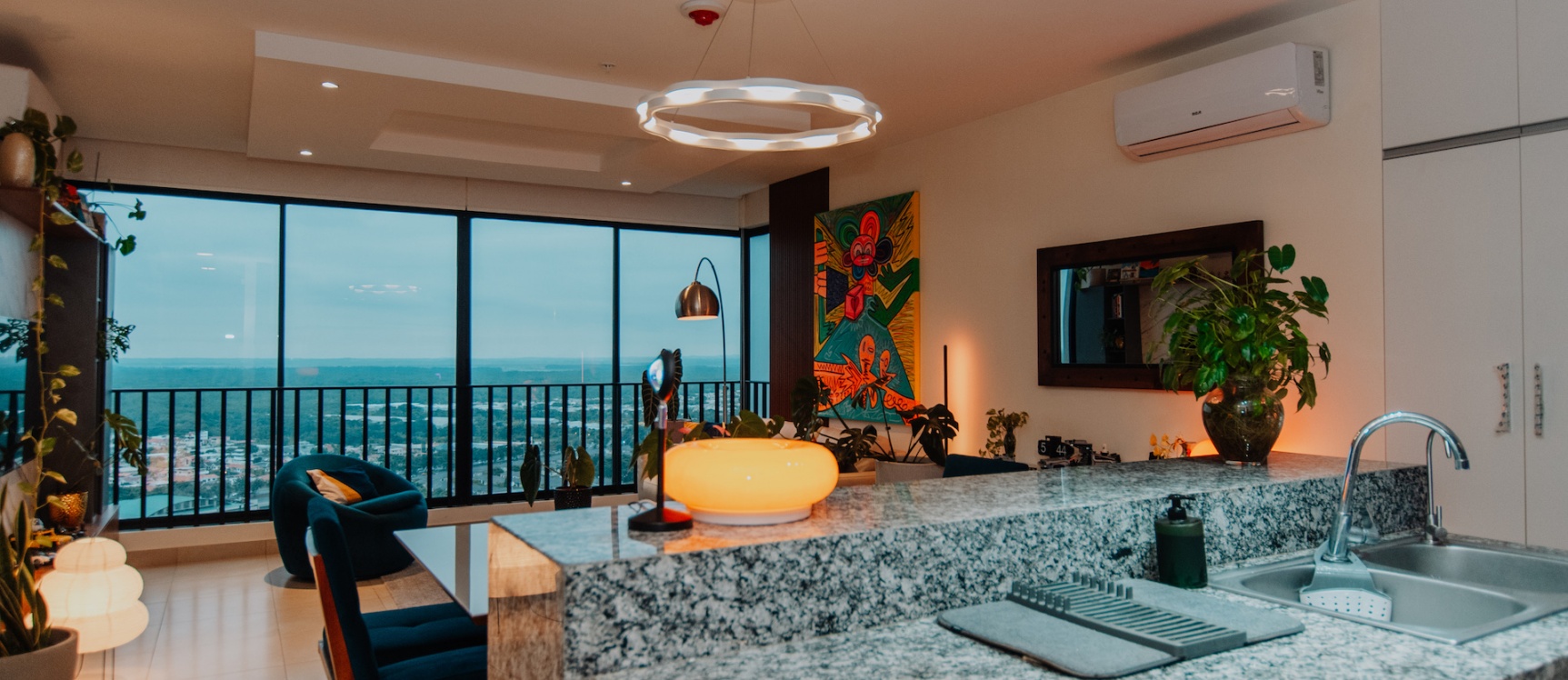 Departamento amoblado en venta Bosques de la Costa, vía a la costa, Guayaquil GeoBienes - Departamento en venta Bosques de la Costa, vía a la costa, Guayaquil - Plusvalia Guayaquil Casas de venta y alquiler Inmobiliaria Ecuador