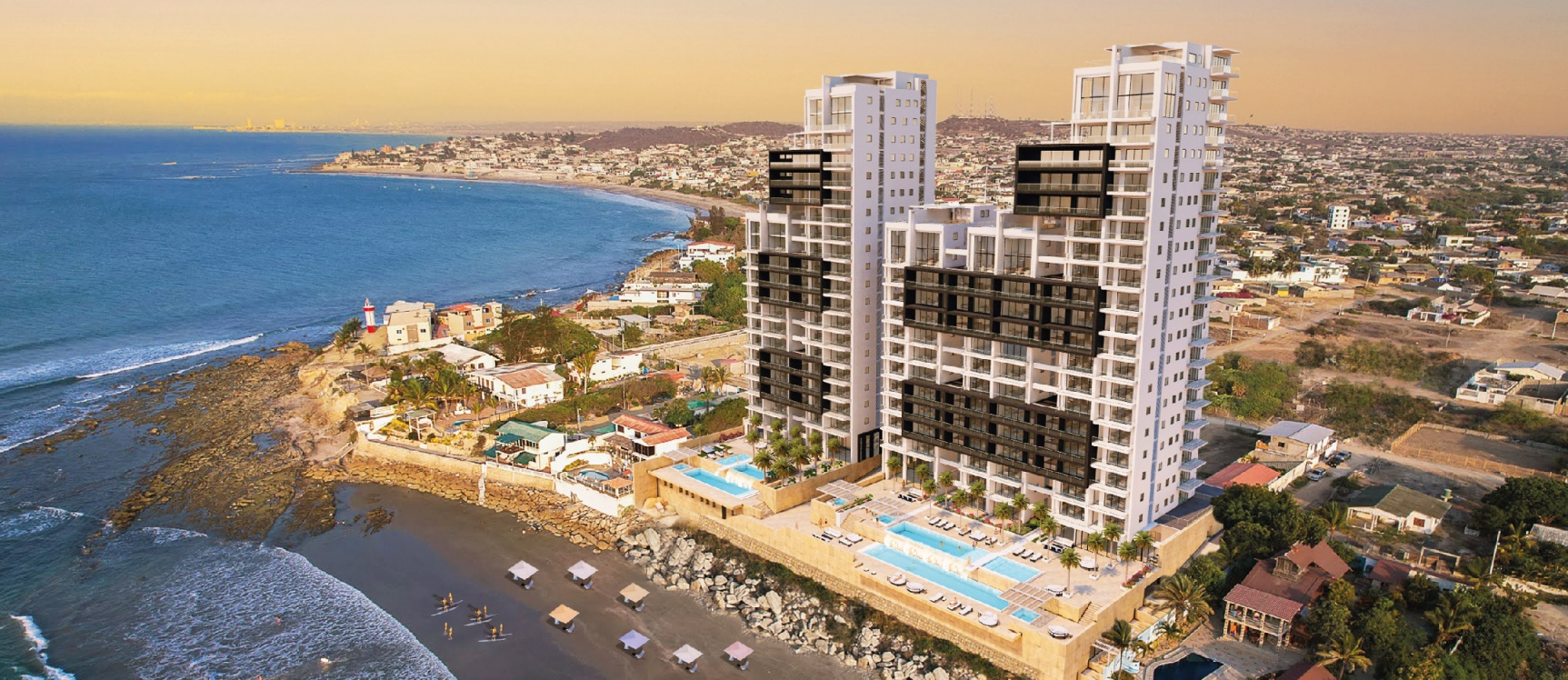 Departamento de 3 dormitorios Punta Surf GeoBienes - Departamento de 3 dormitorios Punta Surf - Plusvalia Guayaquil Casas de venta y alquiler Inmobiliaria Ecuador