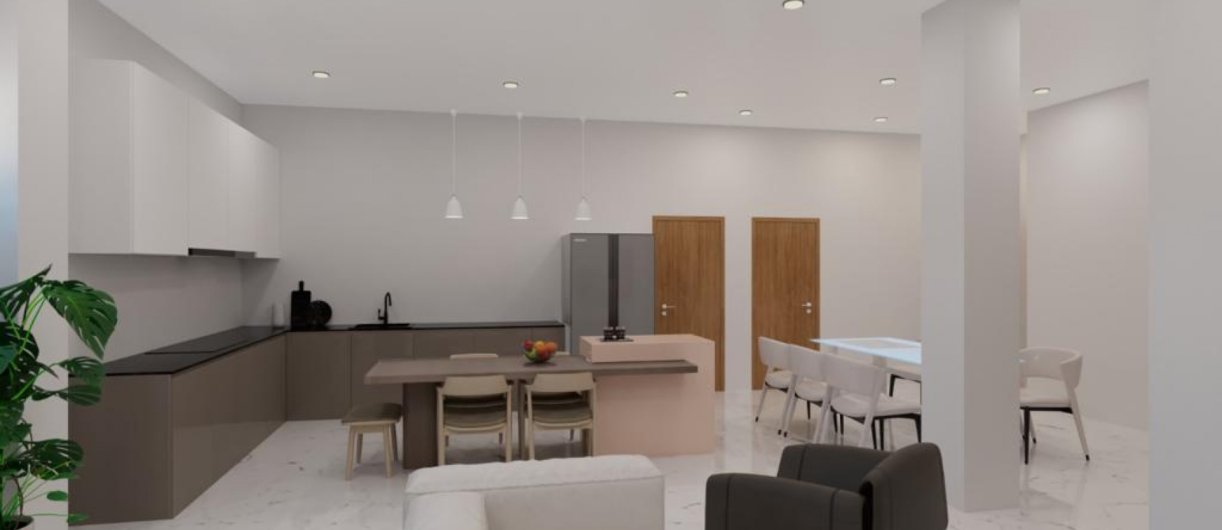 Departamento de estreno en venta en Urbanización Torres del Salado GeoBienes - Departamento de estreno en venta en Urbanización Torres del Salado - Plusvalia Guayaquil Casas de venta y alquiler Inmobiliaria Ecuador
