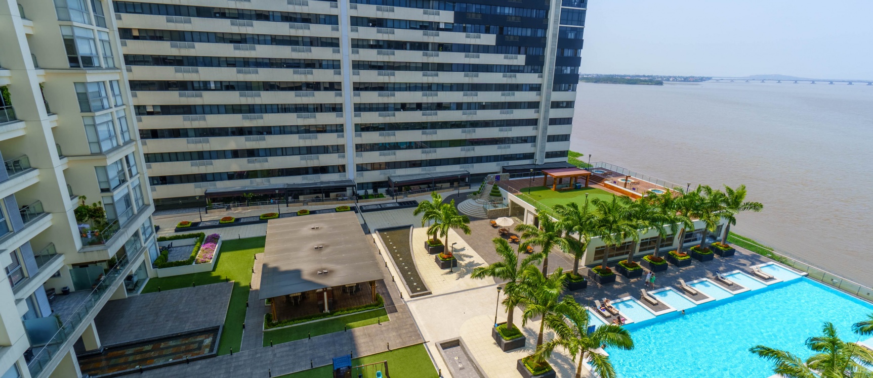 GeoBienes - Departamento en alquiler ubicado en Bellini, Puerto Santa Ana. - Plusvalia Guayaquil Casas de venta y alquiler Inmobiliaria Ecuador