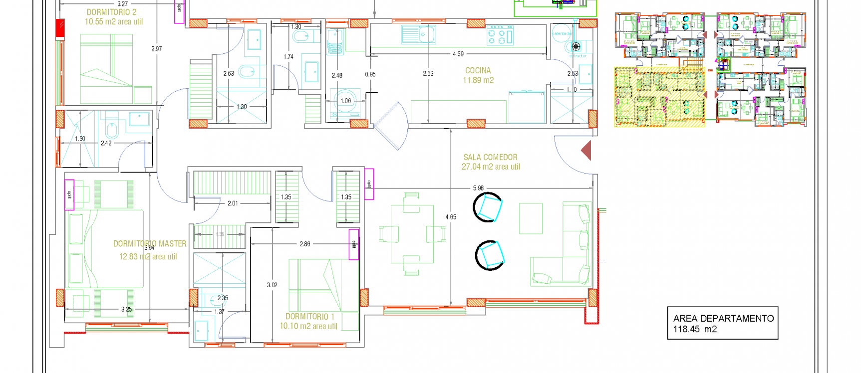 GeoBienes - Departamento de 3 dormitorios en venta sector Samborondón - Plusvalia Guayaquil Casas de venta y alquiler Inmobiliaria Ecuador