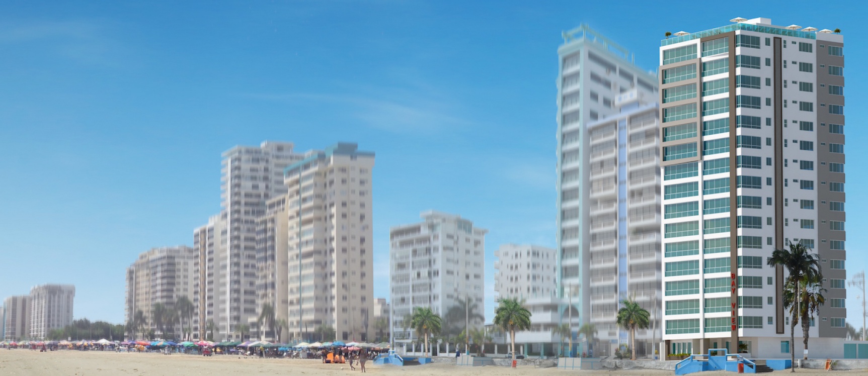 GeoBienes - Departamento en venta en Salinas de 1 dormitorio frente a la playa de Chipipe - Plusvalia Guayaquil Casas de venta y alquiler Inmobiliaria Ecuador