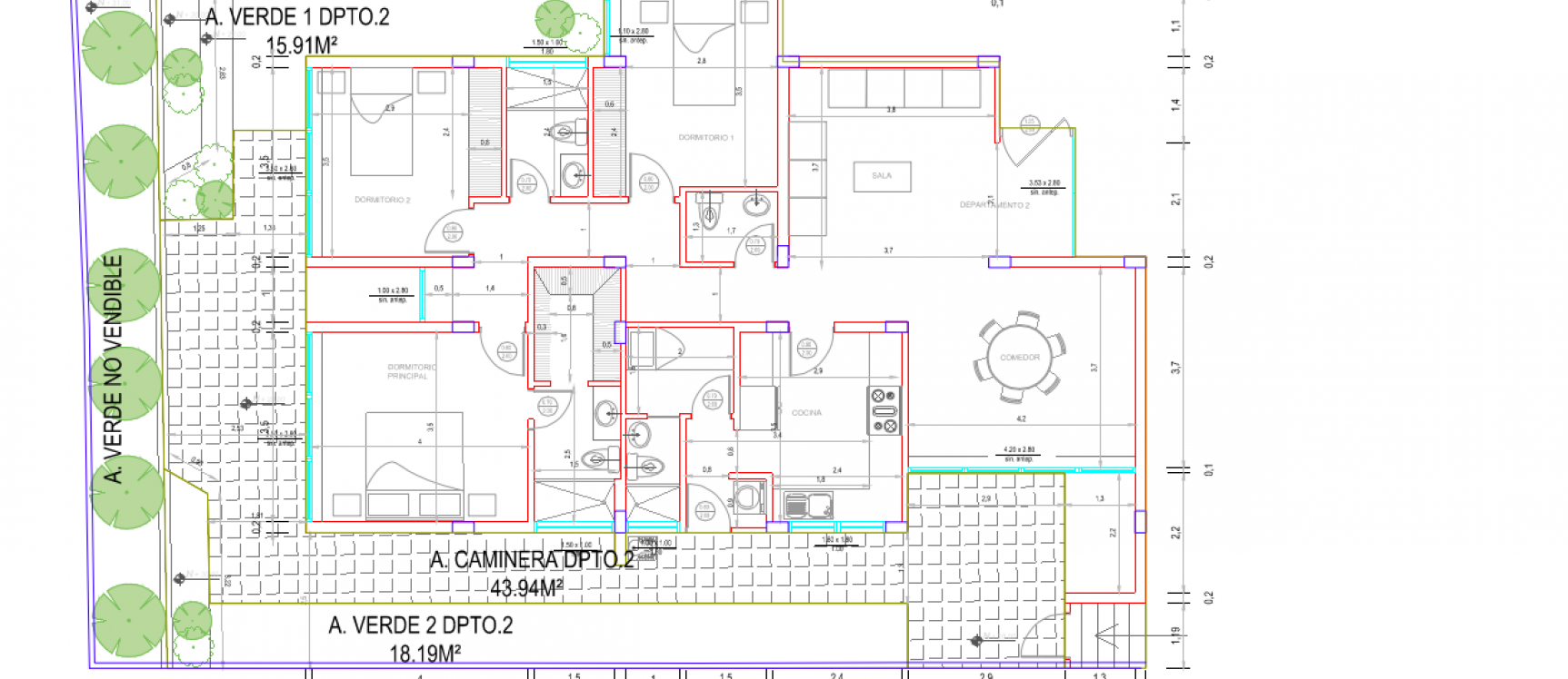 GeoBienes - D2 - Departamento en venta planta baja Los Ceibos Guayaquil - Plusvalia Guayaquil Casas de venta y alquiler Inmobiliaria Ecuador