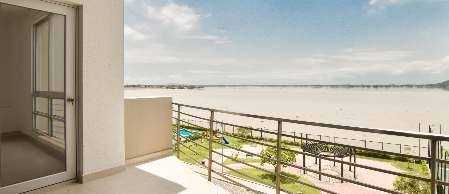 GeoBienes - Departamento por estrenar en venta con vista al río , urbanización Belice - Plusvalia Guayaquil Casas de venta y alquiler Inmobiliaria Ecuador
