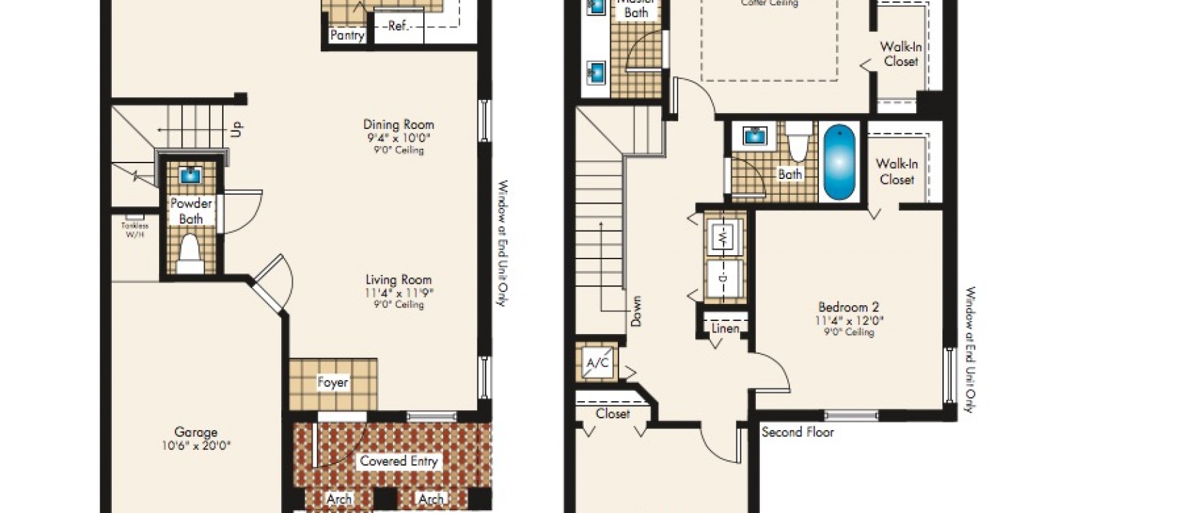 Eden Model Townhouse home in Aquabella GeoBienes - Eden Model Townhouse home in Aquabella - Plusvalia Guayaquil Casas de venta y alquiler Inmobiliaria Ecuador