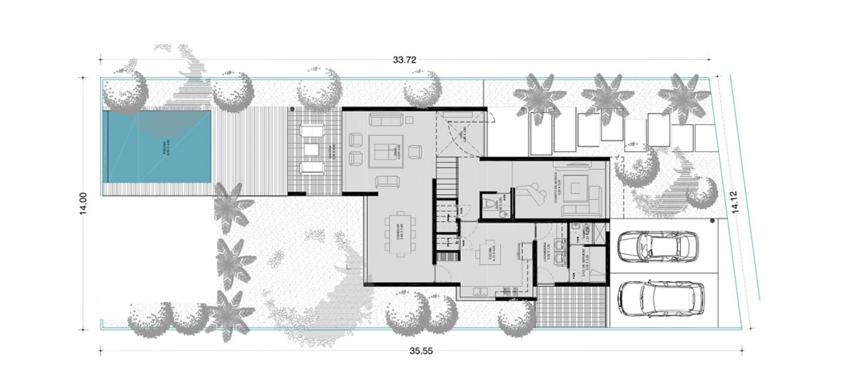 Mocolí Gardens Exclusive 44-2 GeoBienes - Mocolí Gardens Exclusive 45-3: Casas en Samborondón - Plusvalia Guayaquil Casas de venta y alquiler Inmobiliaria Ecuador