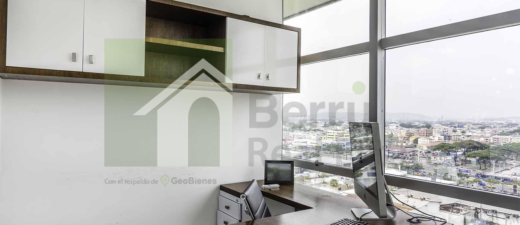 GeoBienes - Oficina en venta en Sky Building norte de Guayaquil - Plusvalia Guayaquil Casas de venta y alquiler Inmobiliaria Ecuador
