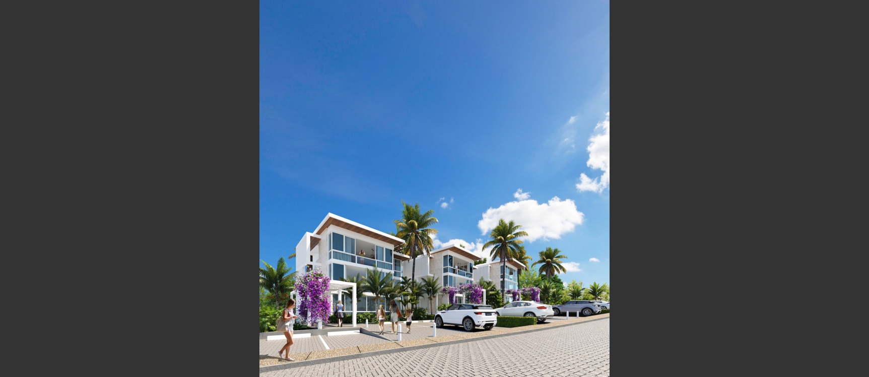 Departamento 3 Dormitorios - Vista 1 - Planta Baja GeoBienes - Terreno B7 en venta ubicado en urbanización Vista Pacífico, Ayangue - Plusvalia Guayaquil Casas de venta y alquiler Inmobiliaria Ecuador