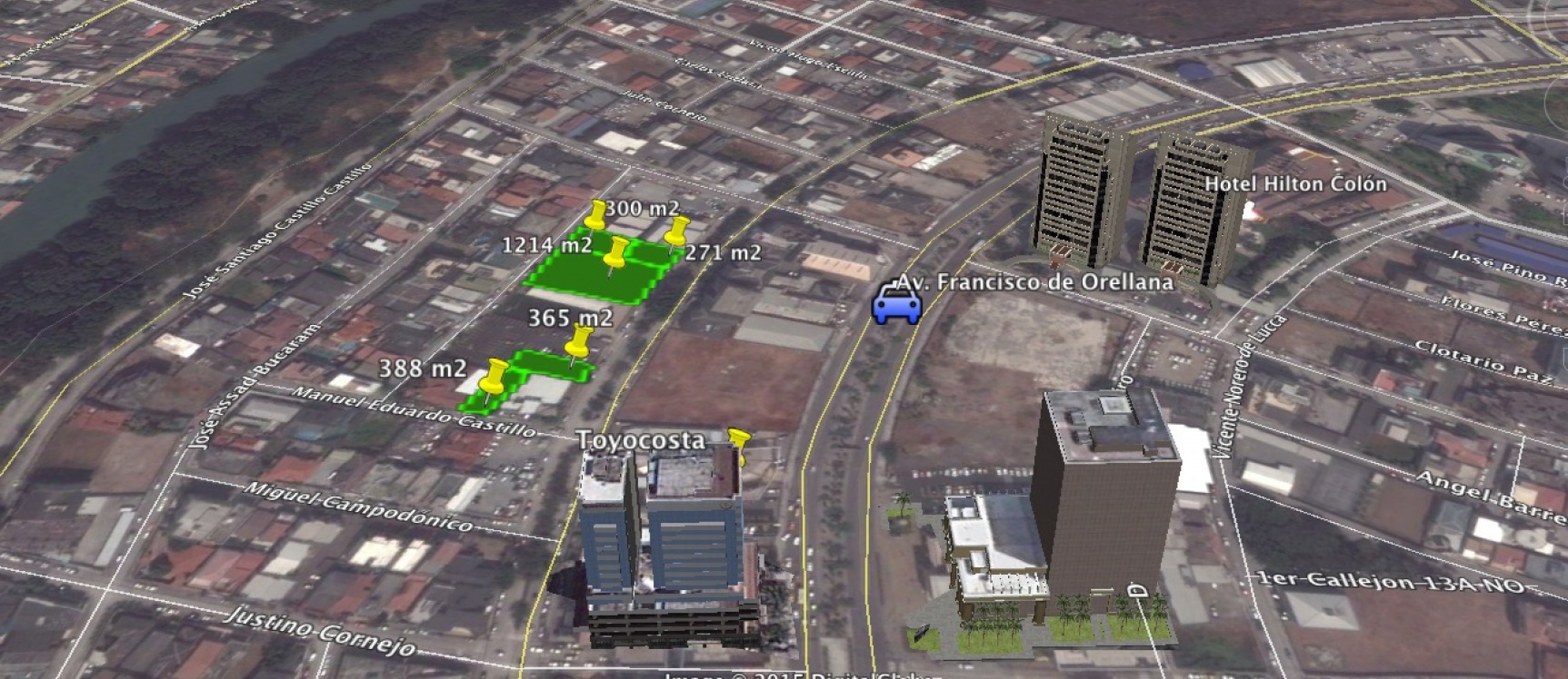 GeoBienes - Terreno de 300 m2 en alquiler Norte de Guayaquil Kennedy Norte - Plusvalia Guayaquil Casas de venta y alquiler Inmobiliaria Ecuador