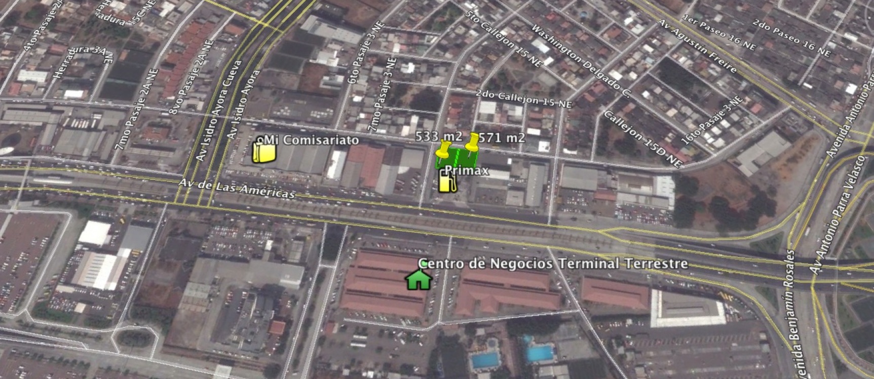 GeoBienes - Terreno de alquiler de 533 m2 en La Garzota Norte de Guayaquil  - Plusvalia Guayaquil Casas de venta y alquiler Inmobiliaria Ecuador
