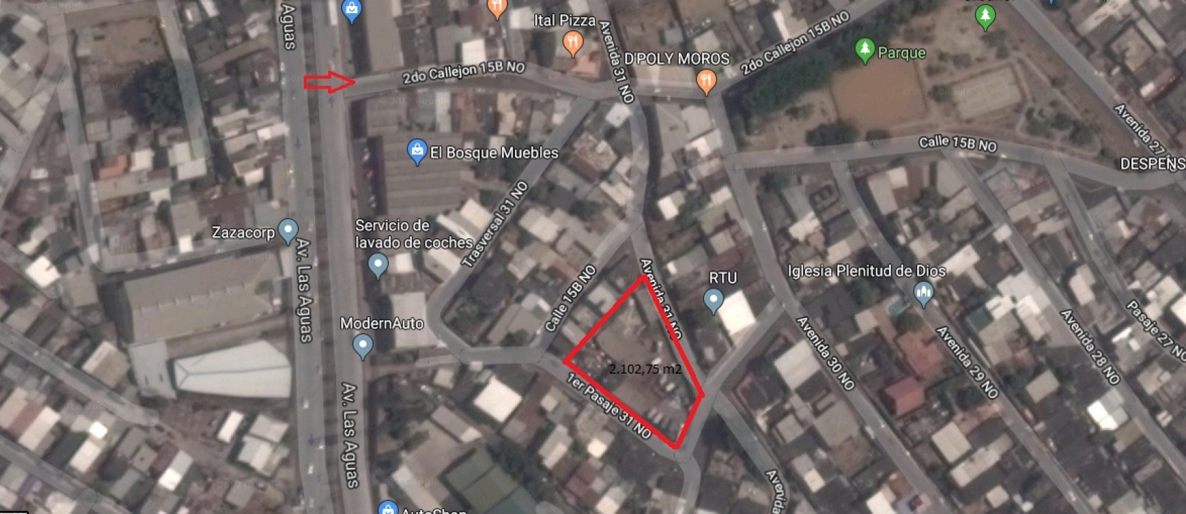 Terreno en venta Urdenor sector norte GeoBienes - Terreno en venta en Urdenor sector norte - Plusvalia Guayaquil Casas de venta y alquiler Inmobiliaria Ecuador