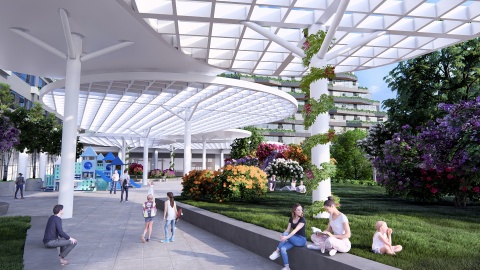 GeoBienes - Ágora City Park venta departamentos, oficinas, consultorios, exclusivos en Samborondón - Plusvalia Guayaquil Casas de venta y alquiler Inmobiliaria Ecuador