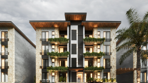 GeoBienes - San Bernardo 4, Departamentos de 2 y 3 habitaciones ubicados en Samborondón - Plusvalia Guayaquil Casas de venta y alquiler Inmobiliaria Ecuador
