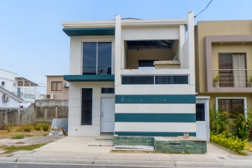 GeoBienes - Casa en venta por estrenar ubicada en Urbanización San Antonio, vía Samborondón - Plusvalia Guayaquil Casas de venta y alquiler Inmobiliaria Ecuador