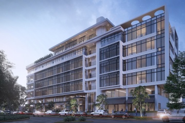 GeoBienes - Local comerical en venta ubicada en proyecto Affari Buijo Center, Samborondón - Plusvalia Guayaquil Casas de venta y alquiler Inmobiliaria Ecuador