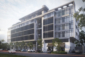 GeoBienes - Oficina en venta ubicada en proyecto Affari Buijo Center, Samborondón - Plusvalia Guayaquil Casas de venta y alquiler Inmobiliaria Ecuador