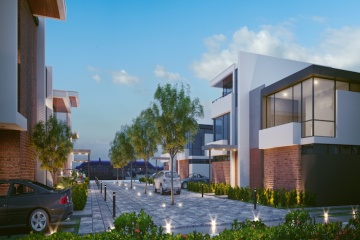 GeoBienes - San Esteban Cojunto Residencial - 3 plantas - Mocoli Gardens - Plusvalia Guayaquil Casas de venta y alquiler Inmobiliaria Ecuador